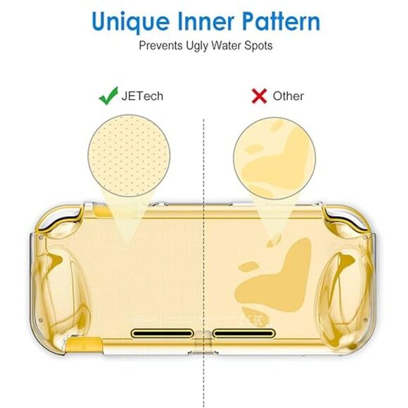 JETech Protective Case for Nintendo Switch Lite 2019 Clear - Picture 5 of 7